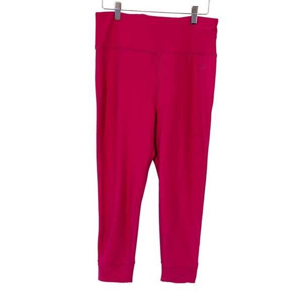 Jones New York Sport Hot Pink High-Waisted Leggings Size L - Picture 1 of 9